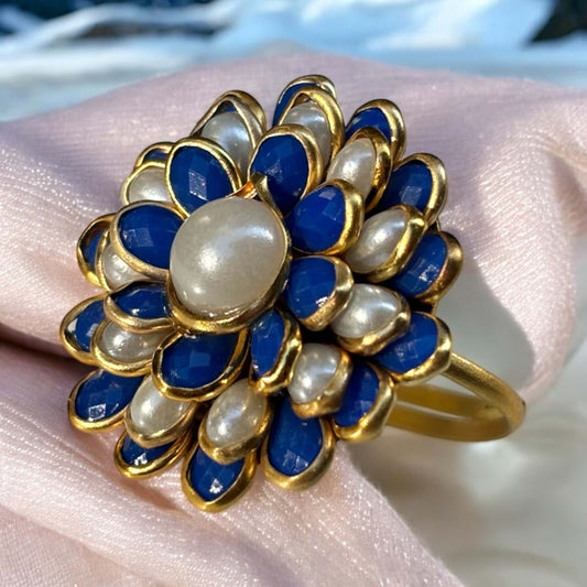 Celestial Blue: The Pearl Ring